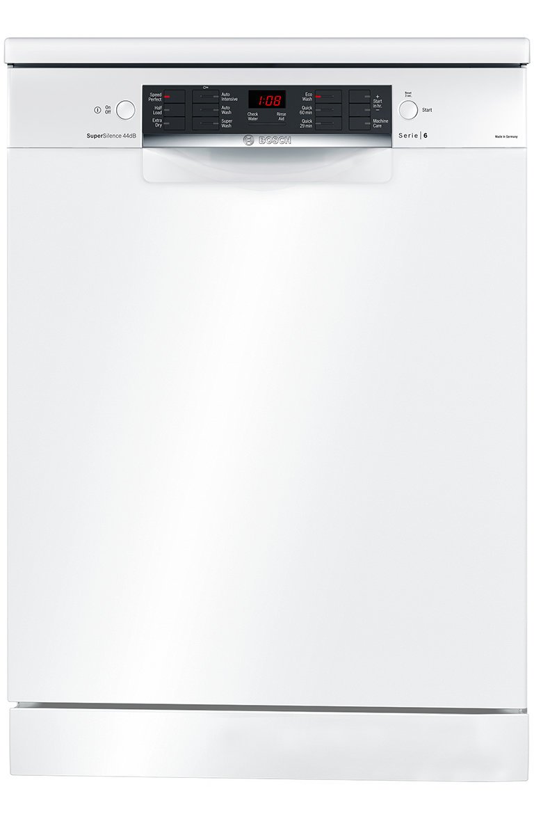 bosch white freestanding dishwasher sms66mw01a