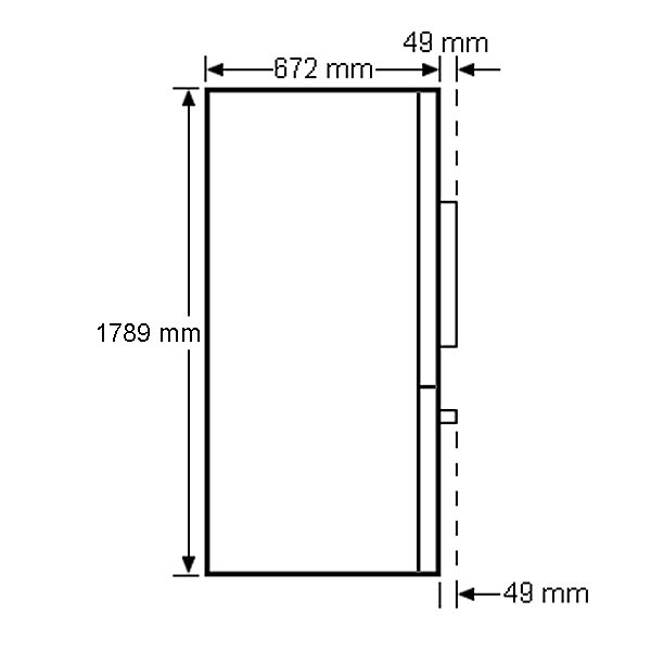 samsung srs580dhls 580l side by side fridge