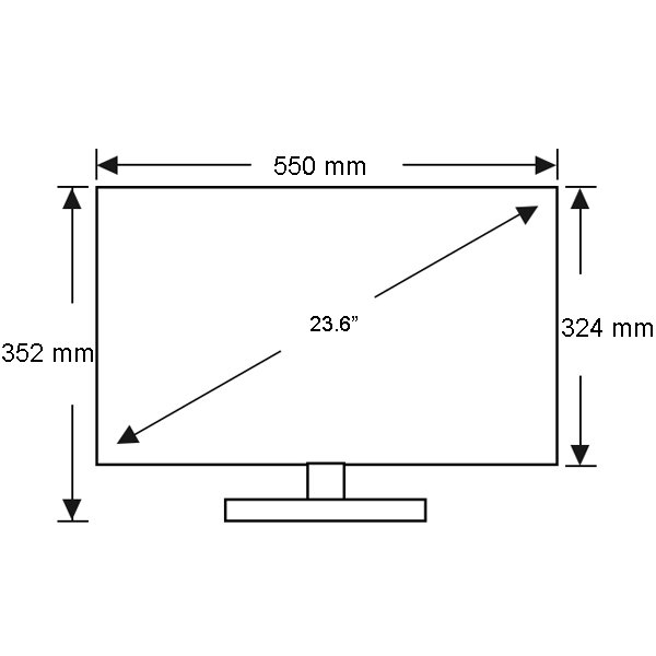 Palsonic TFTV2410M 23.6 Inch 60cm Full HD LED TV/DVD | Appliances Online