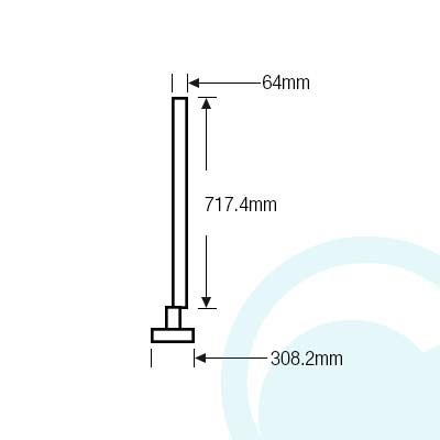 Dimension tv 140 cm