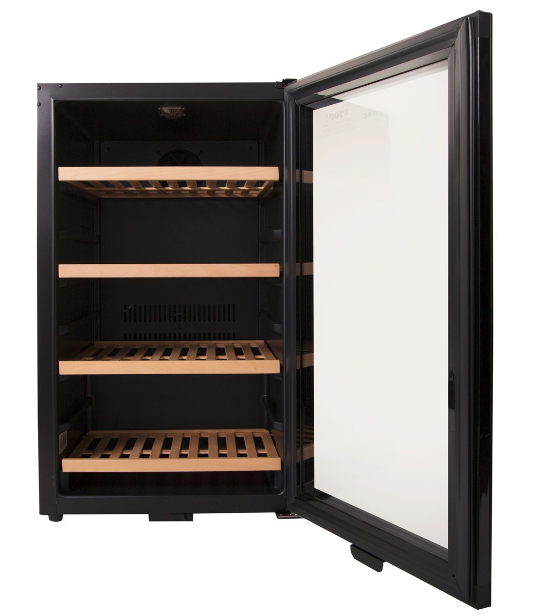 NEW Vintec V30SGMEBK 35 Bottle Wine Storage Cabinet 9327654009311 | eBay