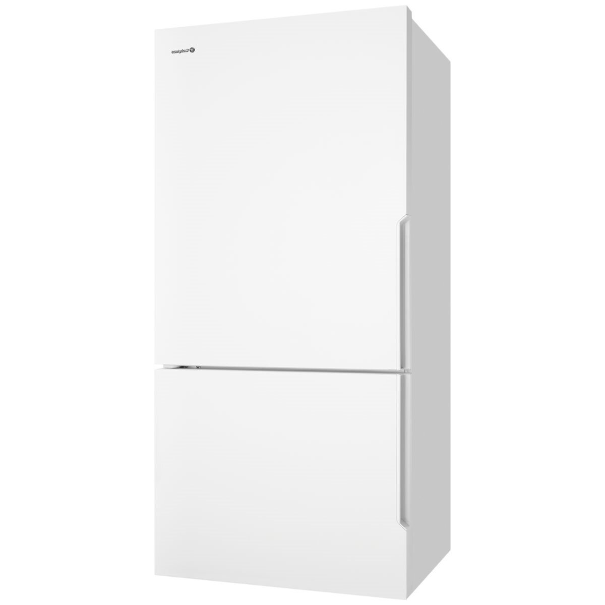 bottom mount fridge white