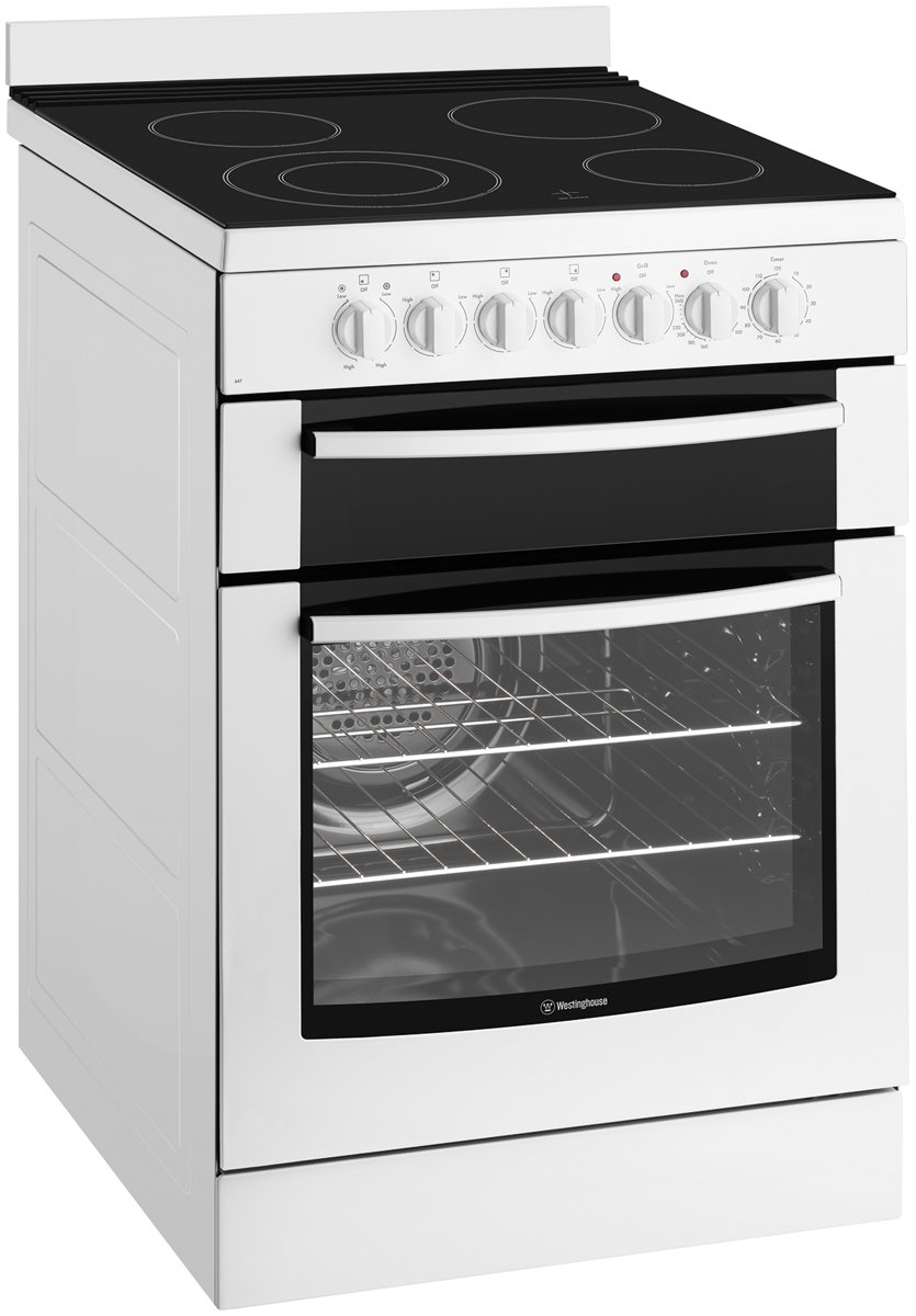 New Westinghouse Wfe647wa 60cm Freestanding Electric Oven Stove