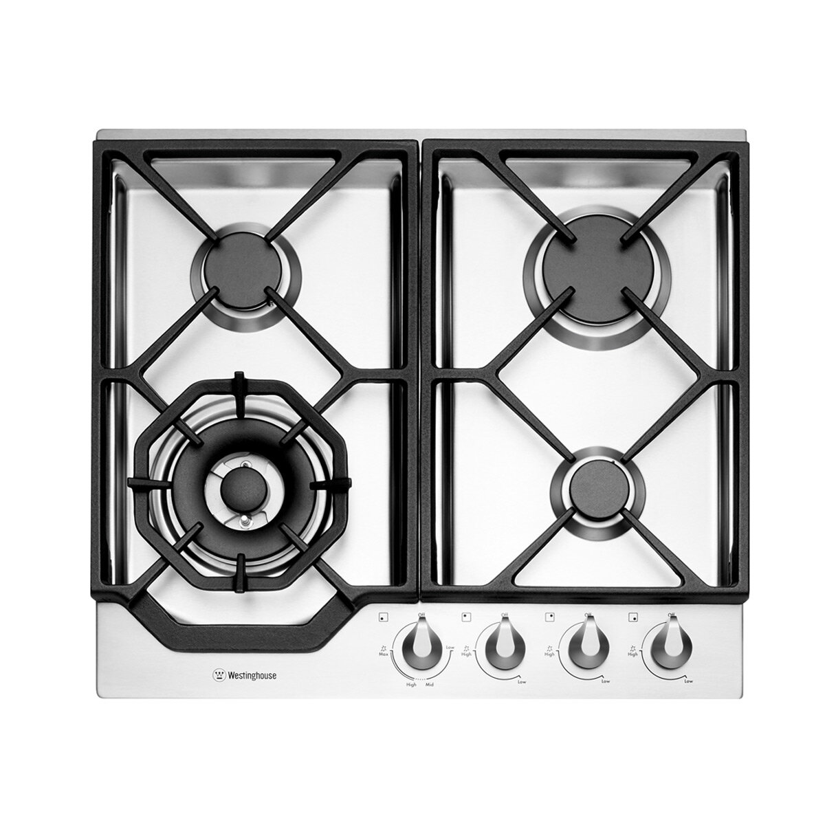 New Westinghouse Whg646sb 60cm Natural Gas Cooktop Ebay