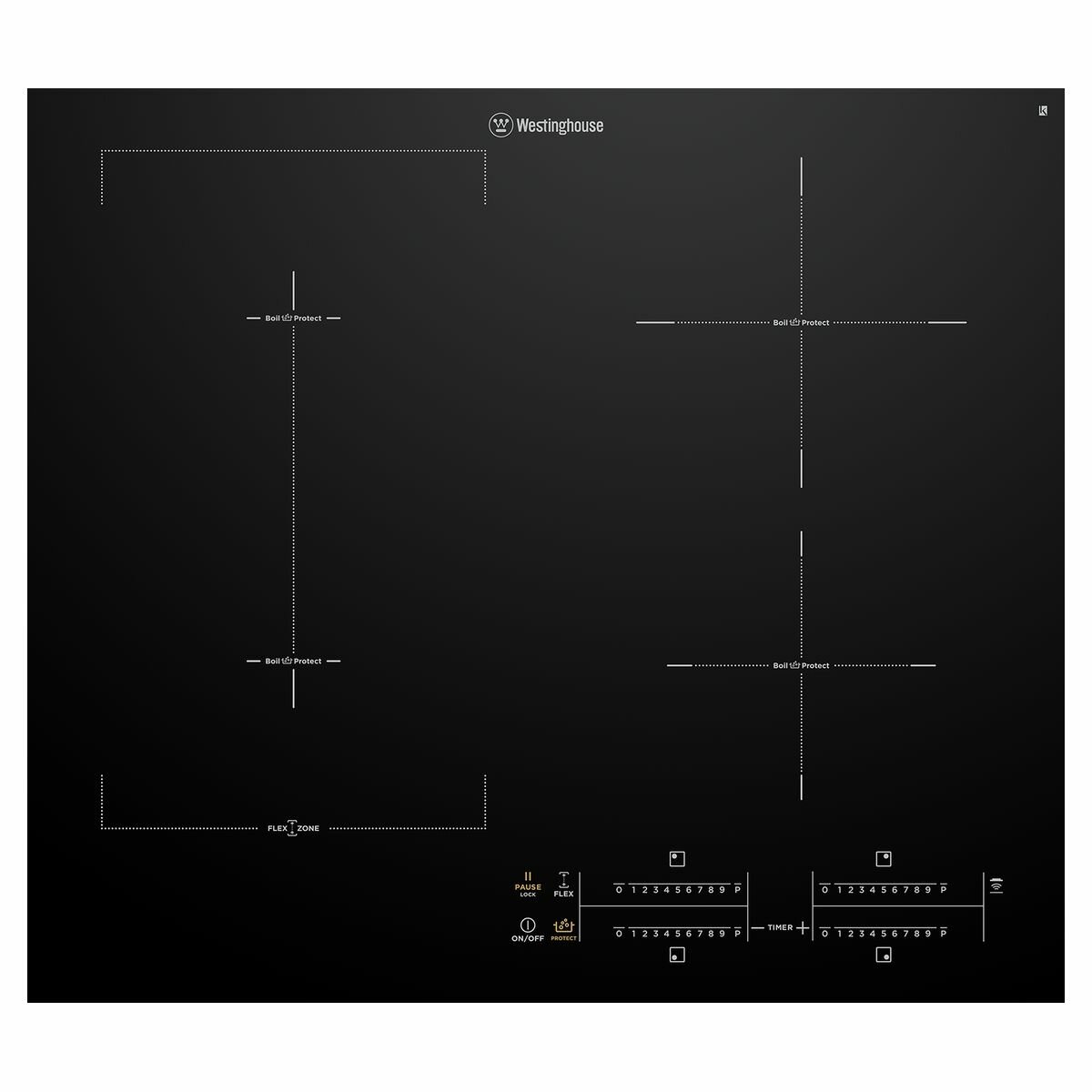 sharp induction cooktop