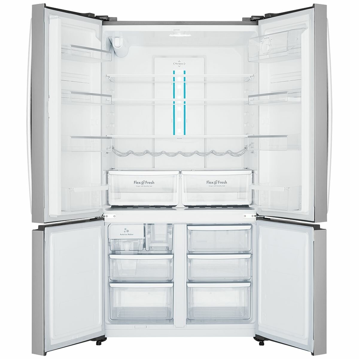 westinghouse fridge french door 600l