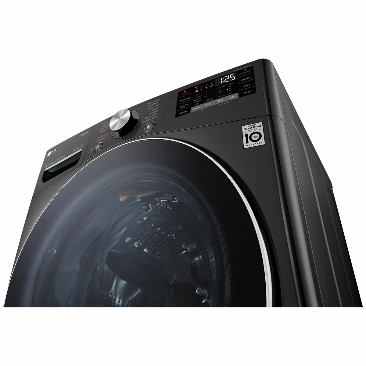 Lg 19 5kg Twinwash Front Load Washing Machine Wxlc 1116b Wtp357b Appliances Online