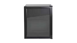 airflo 70l glass door fridge