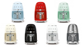 Filter Coffee Machine 50's Style by Smeg - Dimensiva