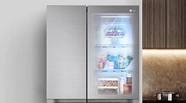 LG 655L SIDE BY SIDE FRIDGE IN STAINLESS FINISH GS-B655PL