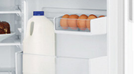 Esatto 236L White Top Mount Fridge